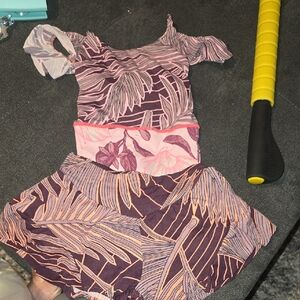 Maaji Kids Swim Set in Pink and Purple